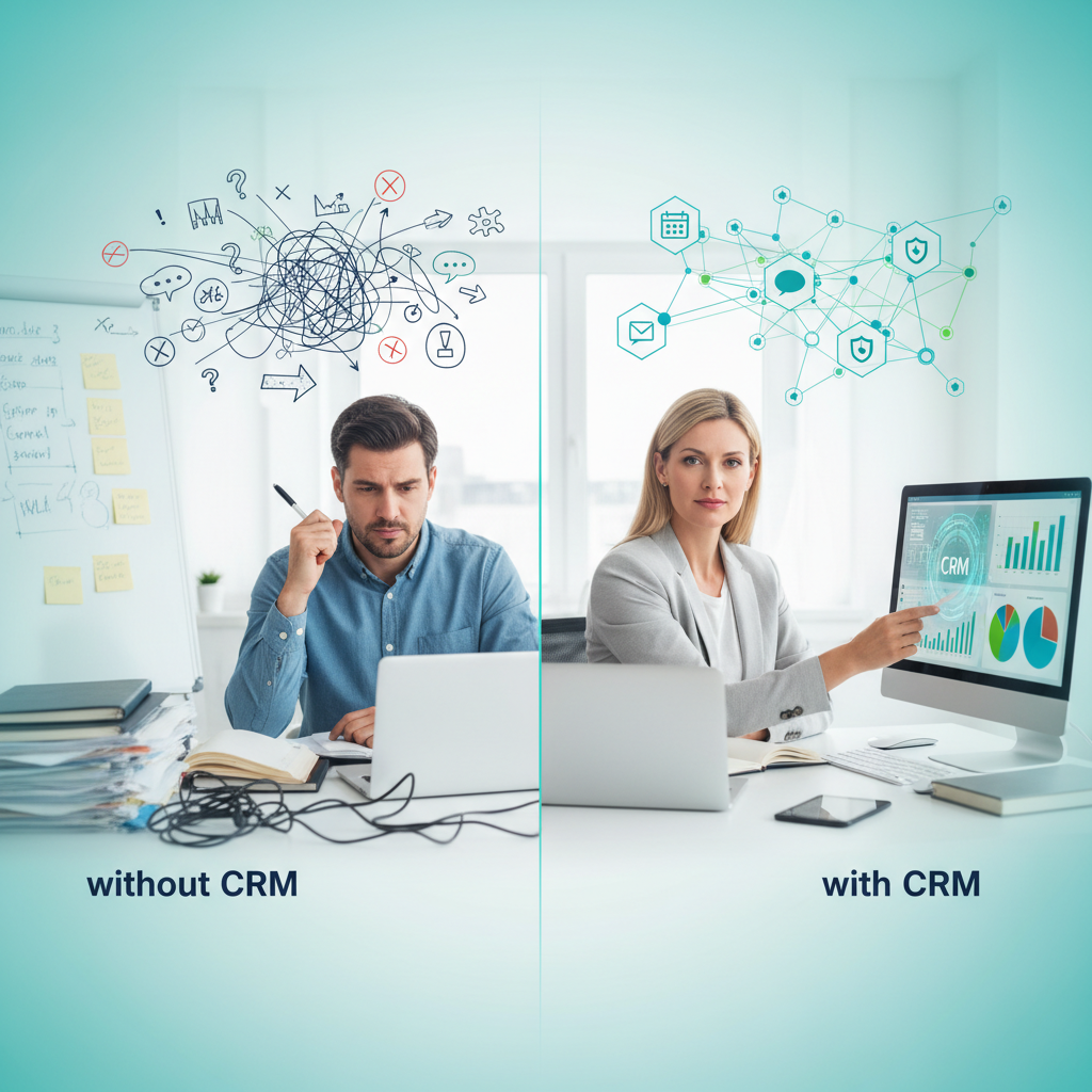 ניהול מכירות: עם CRM או בלעדיו? השוואה מקיפה והשפעות על העסק
